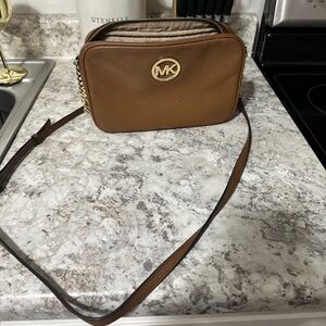 Michael Kors Crossbody Bag Camel Tan Purse